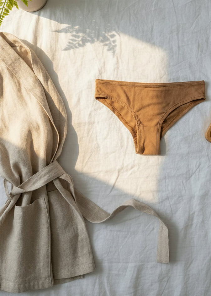 Eco pants toffee