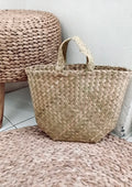 straw shopping bag