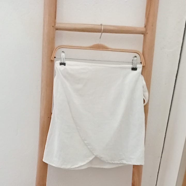 wrap skirt organic cotton