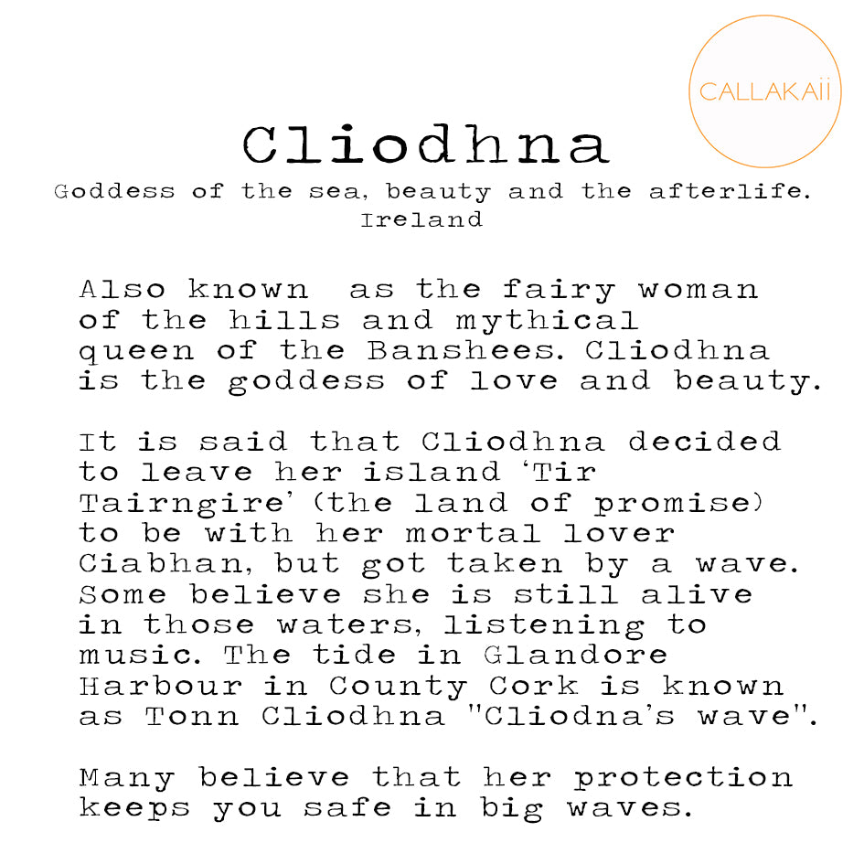 CALLAKAII pendant - Cliodha - silver