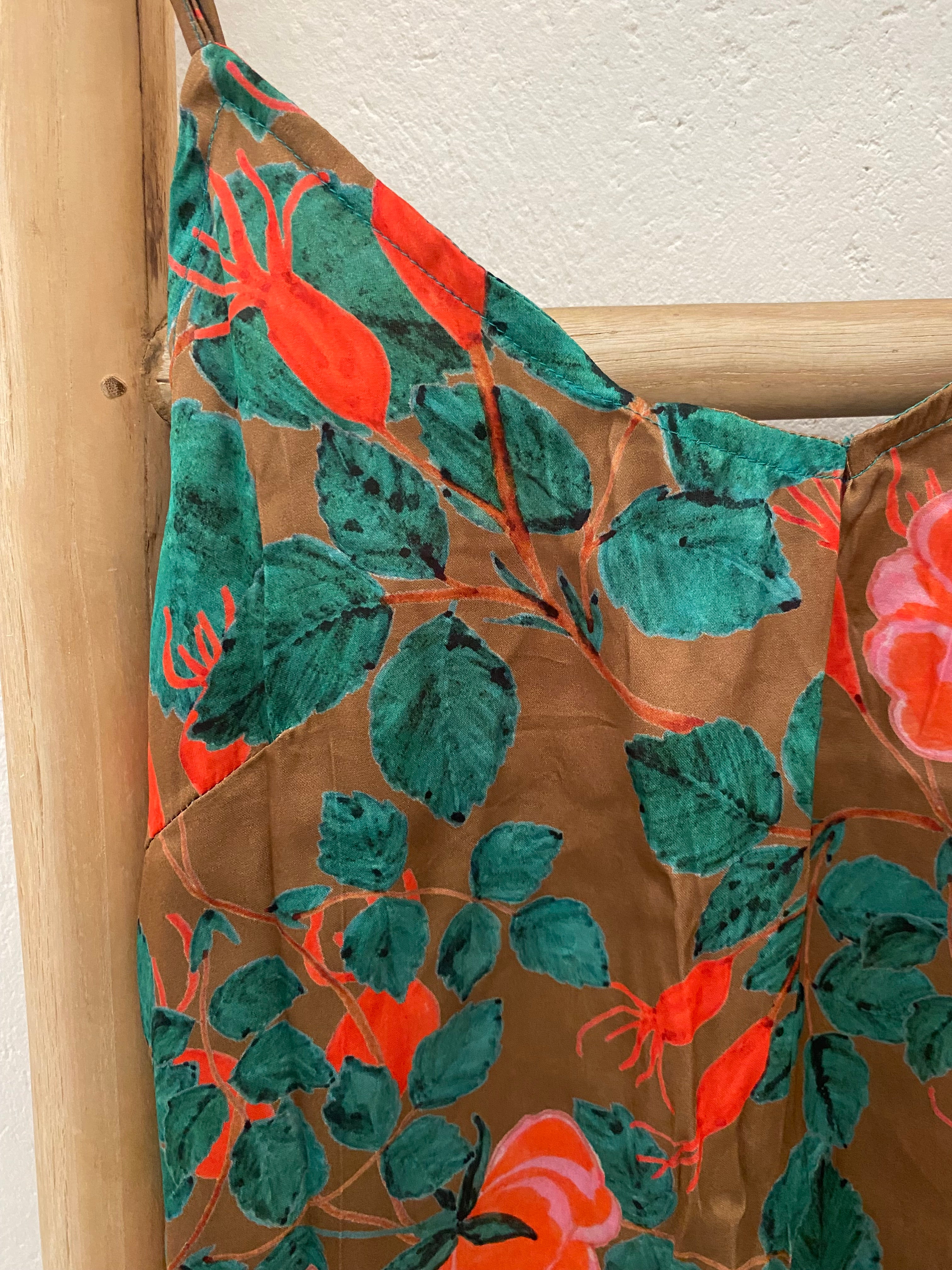 cami top eco-satin tea rose