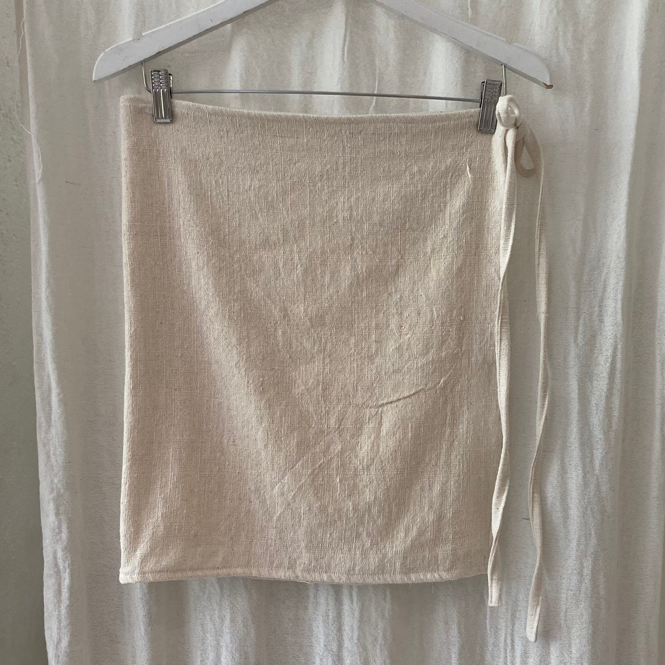 wrap skirt oat