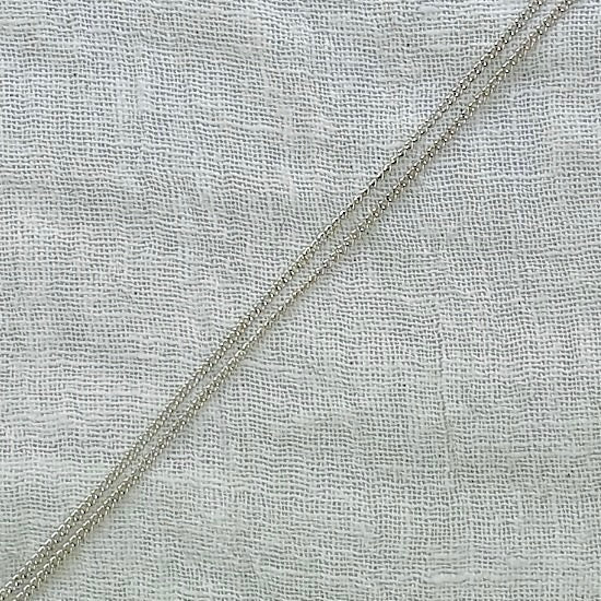 CALLAKAII adjustable silver chain