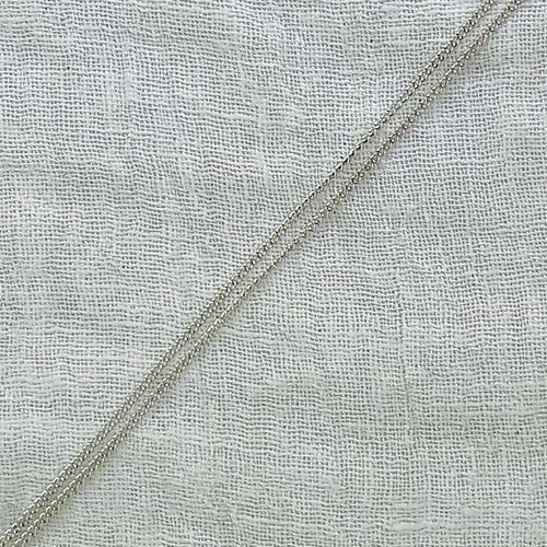 CALLAKAII adjustable silver chain
