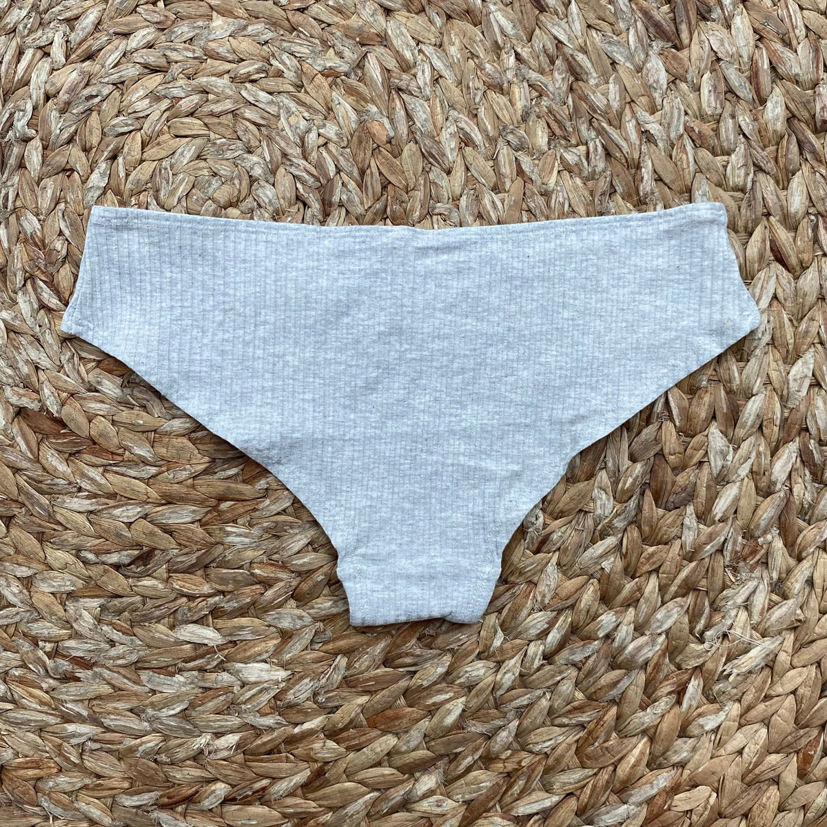 Eco rib pants slate
