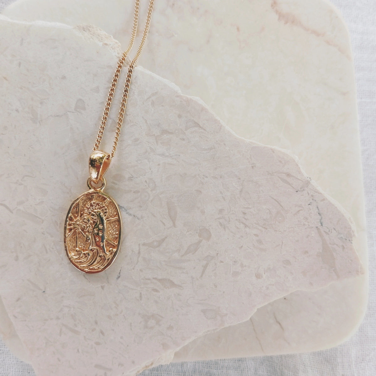 CALLAKAII pendant - Stella Maris - gold