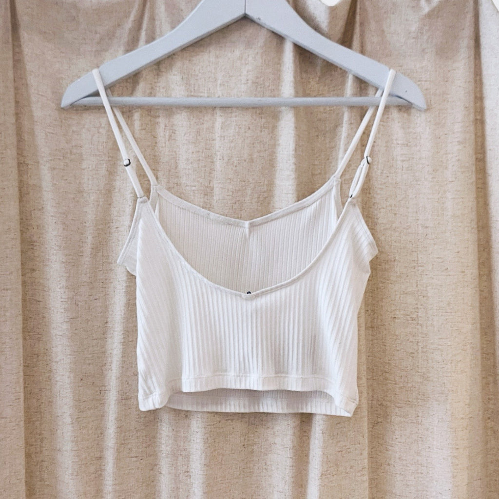 low back top white
