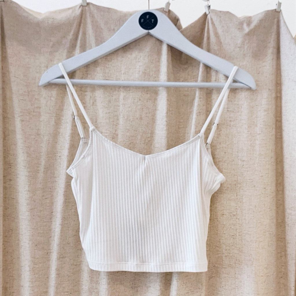 low back top white