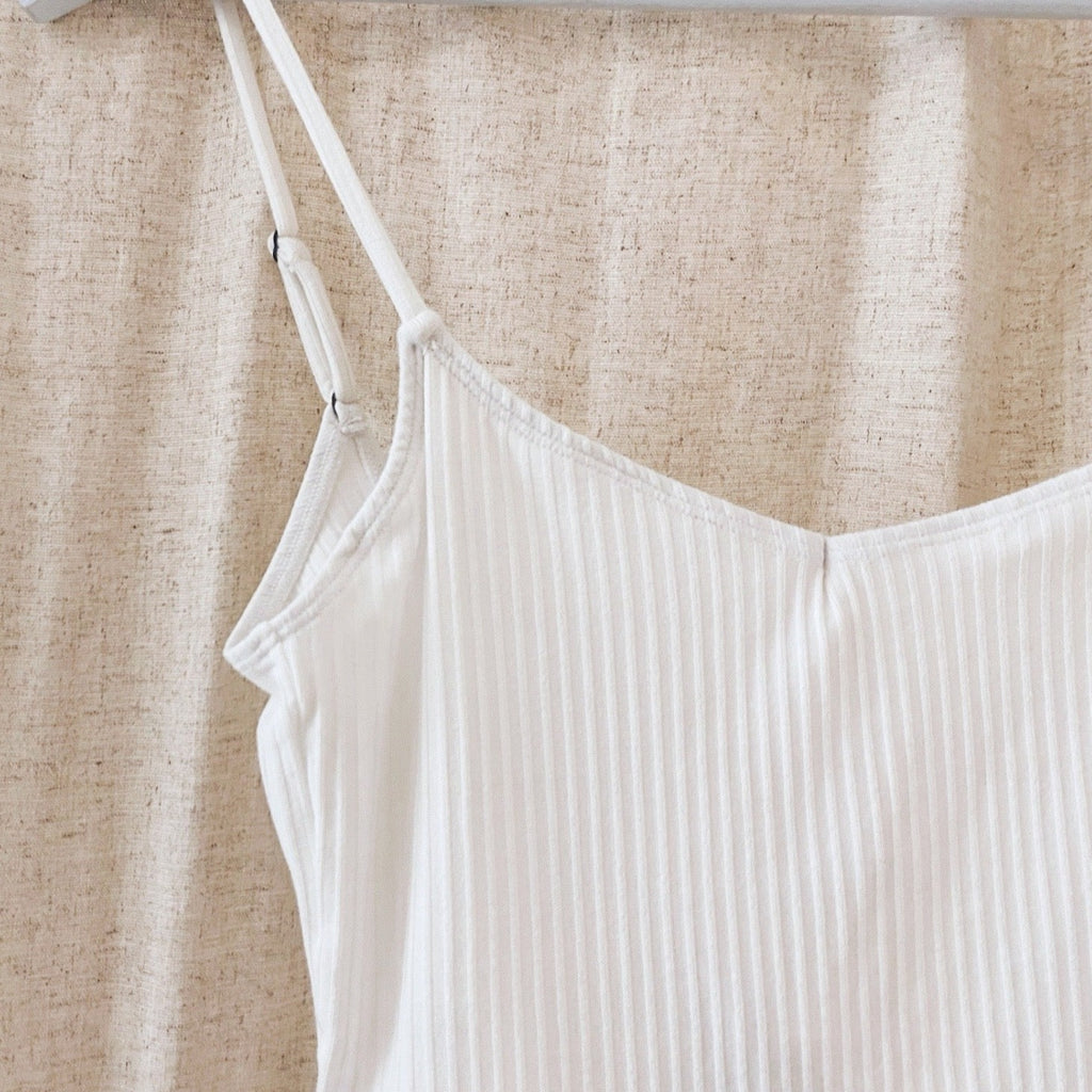 low back top white
