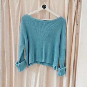 knitted cotton jumper