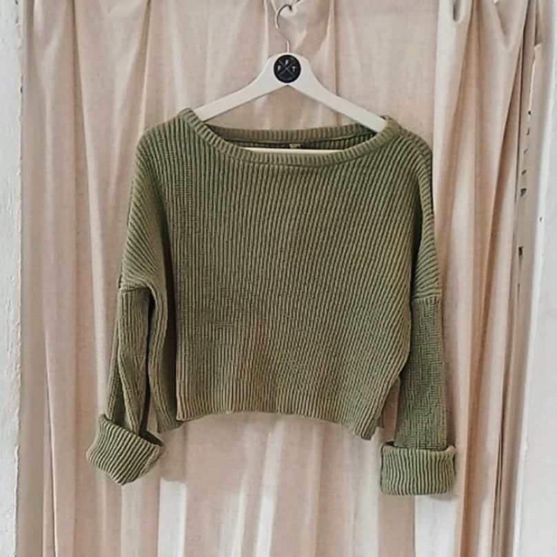 knitted cotton jumper