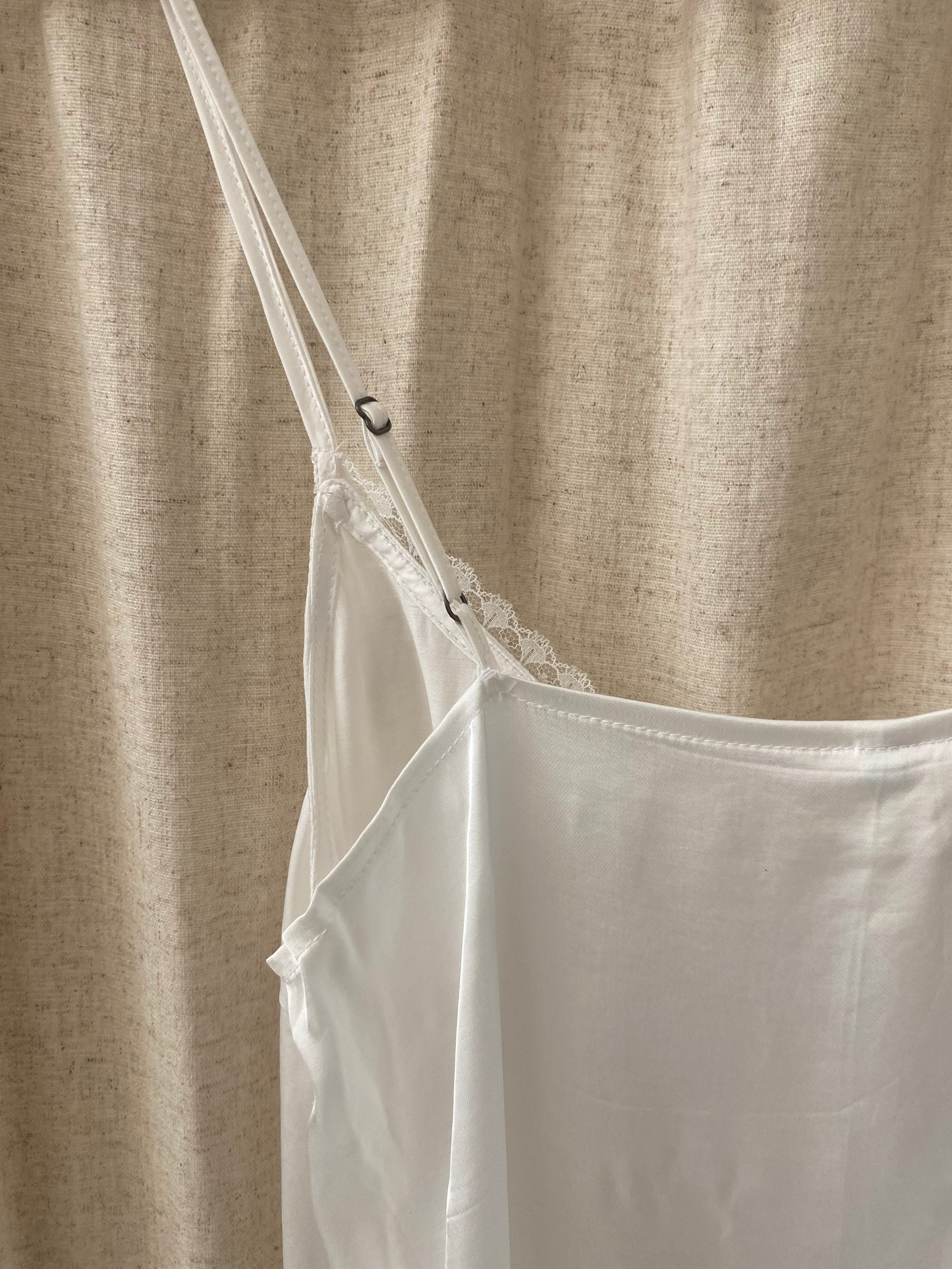 eco satin cami slip