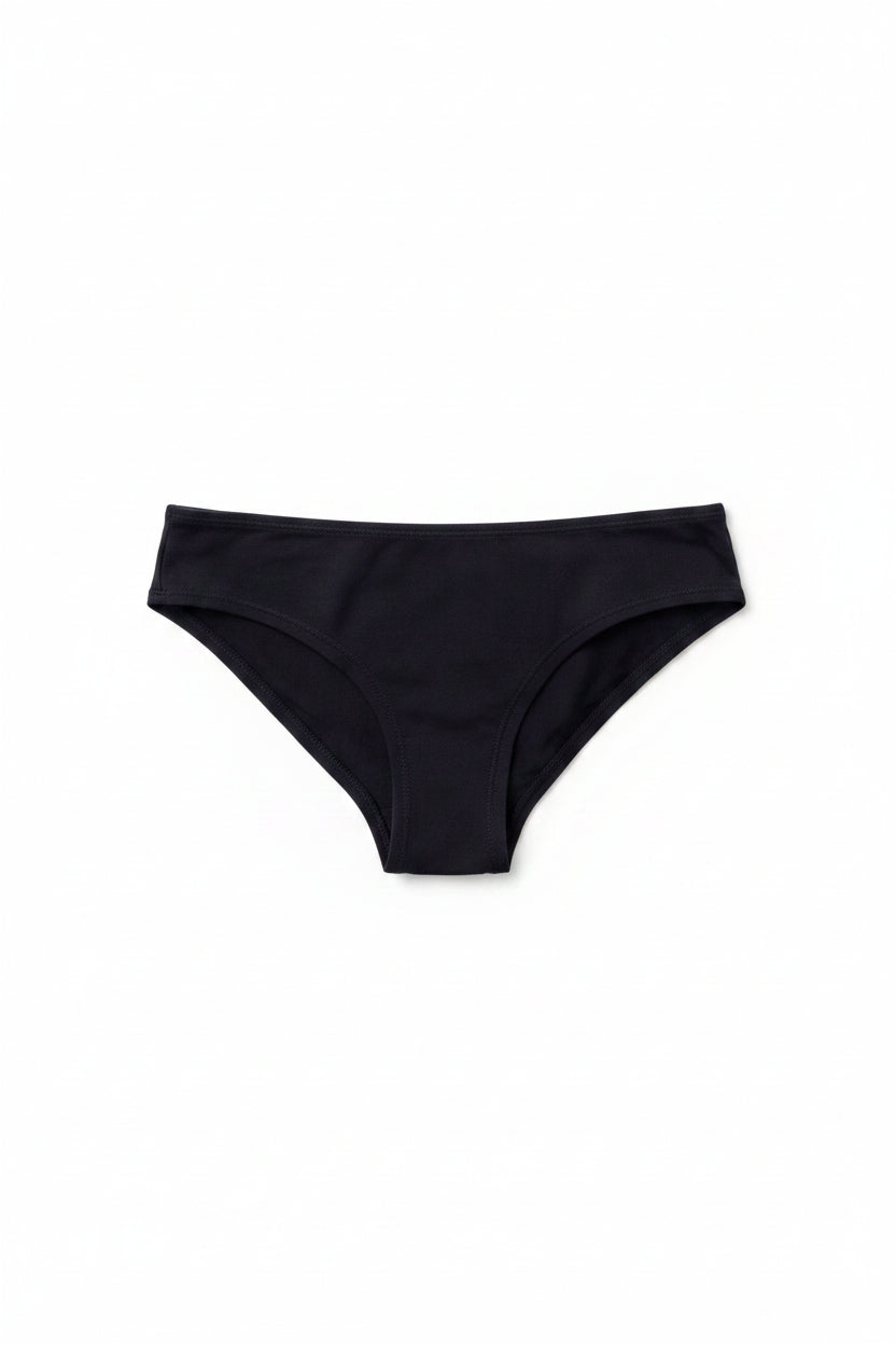 organic cotton pants black