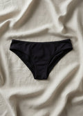 organic cotton pants black