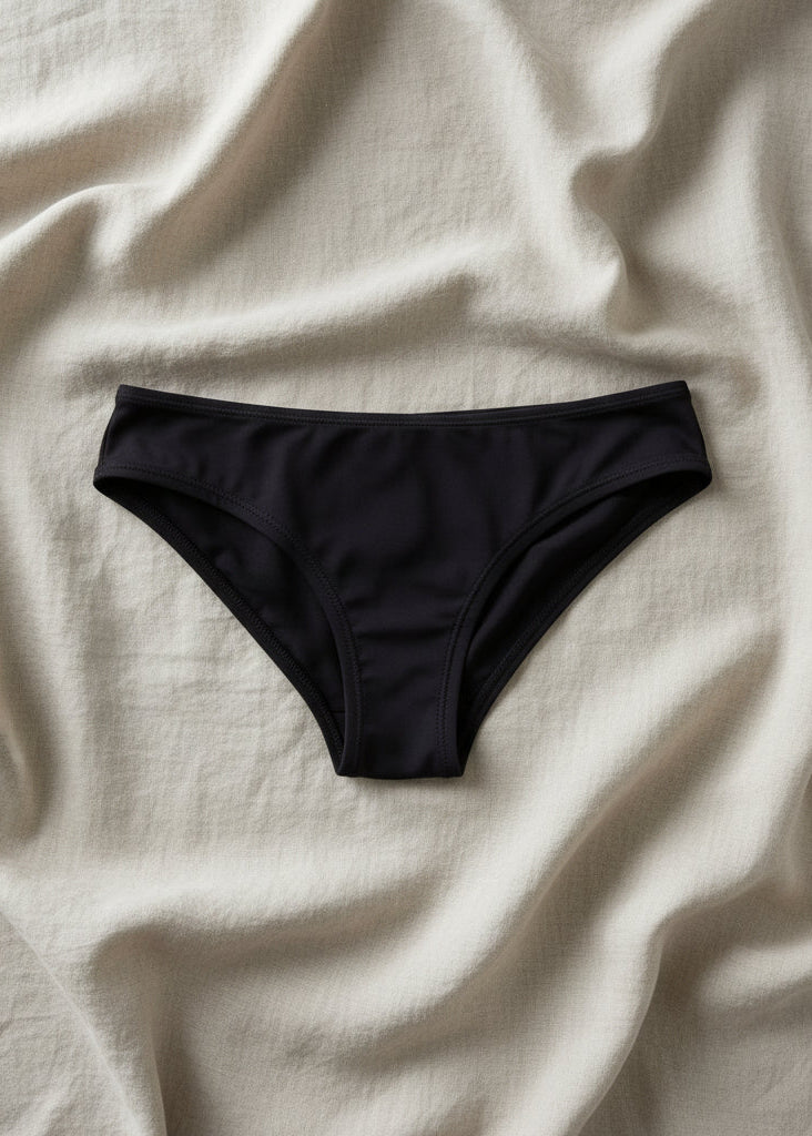 organic cotton pants black