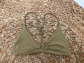organic cotton t-back olive