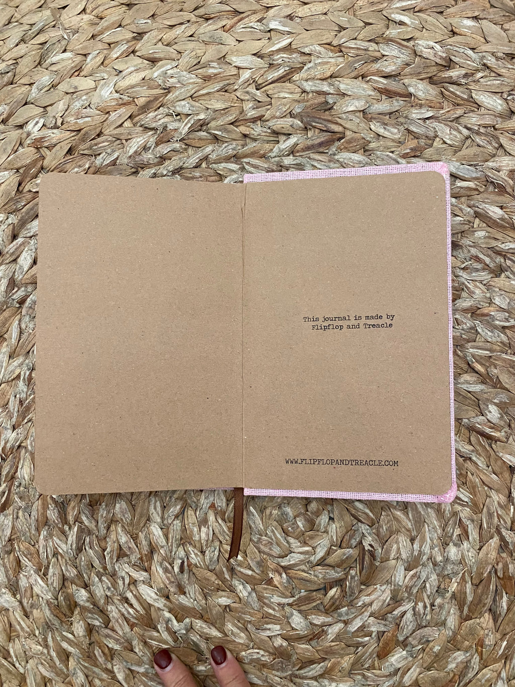 wave journal pink