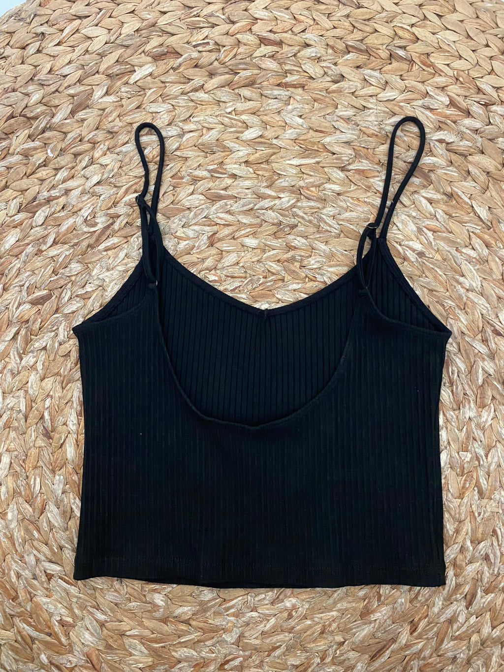 low back top black