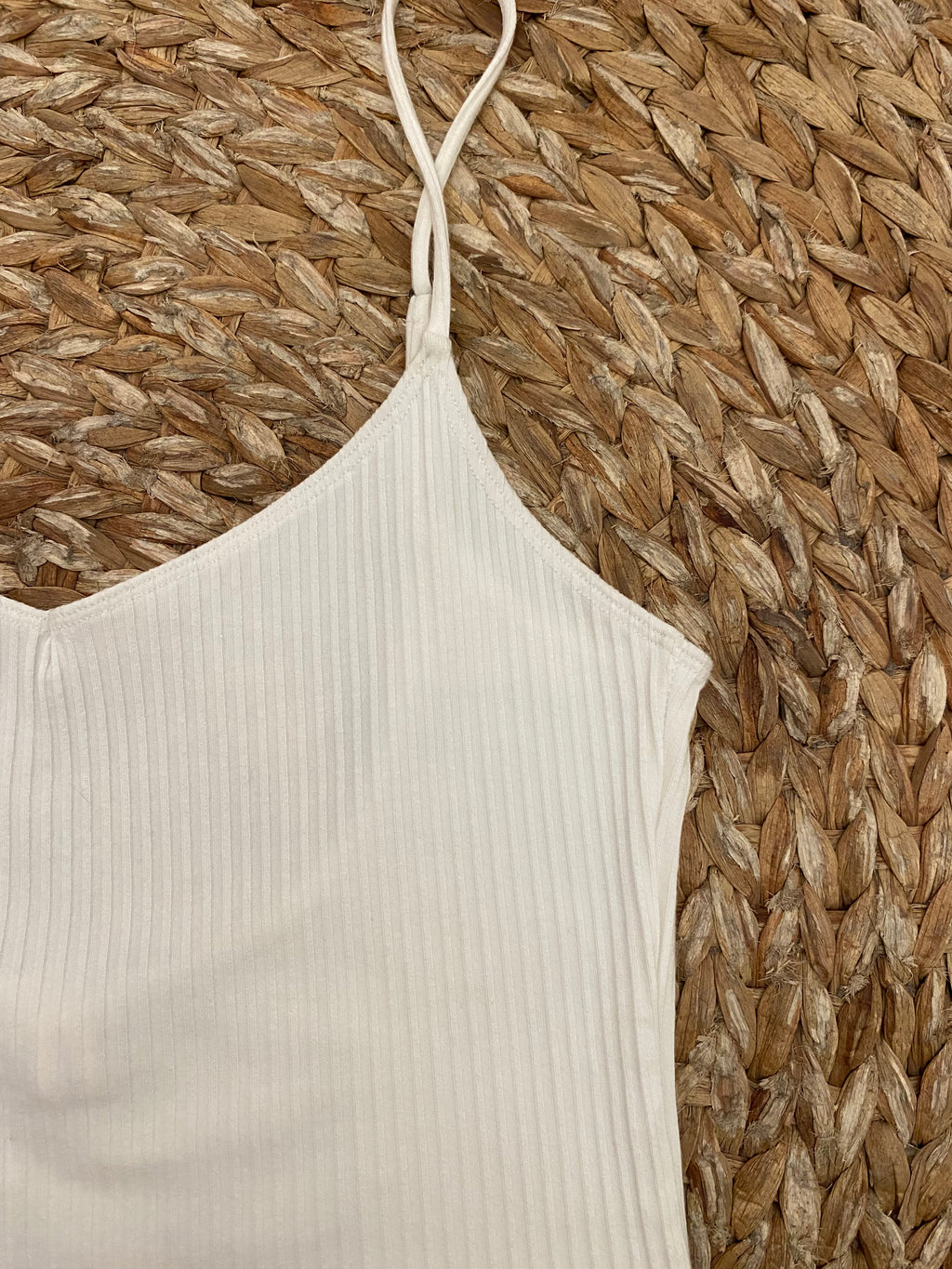 low back top white