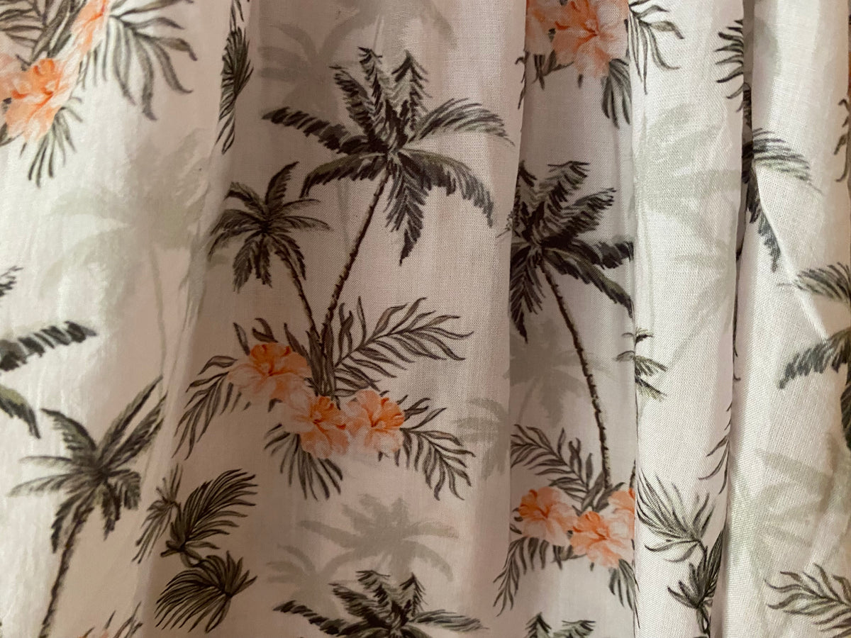 Kids beach palm