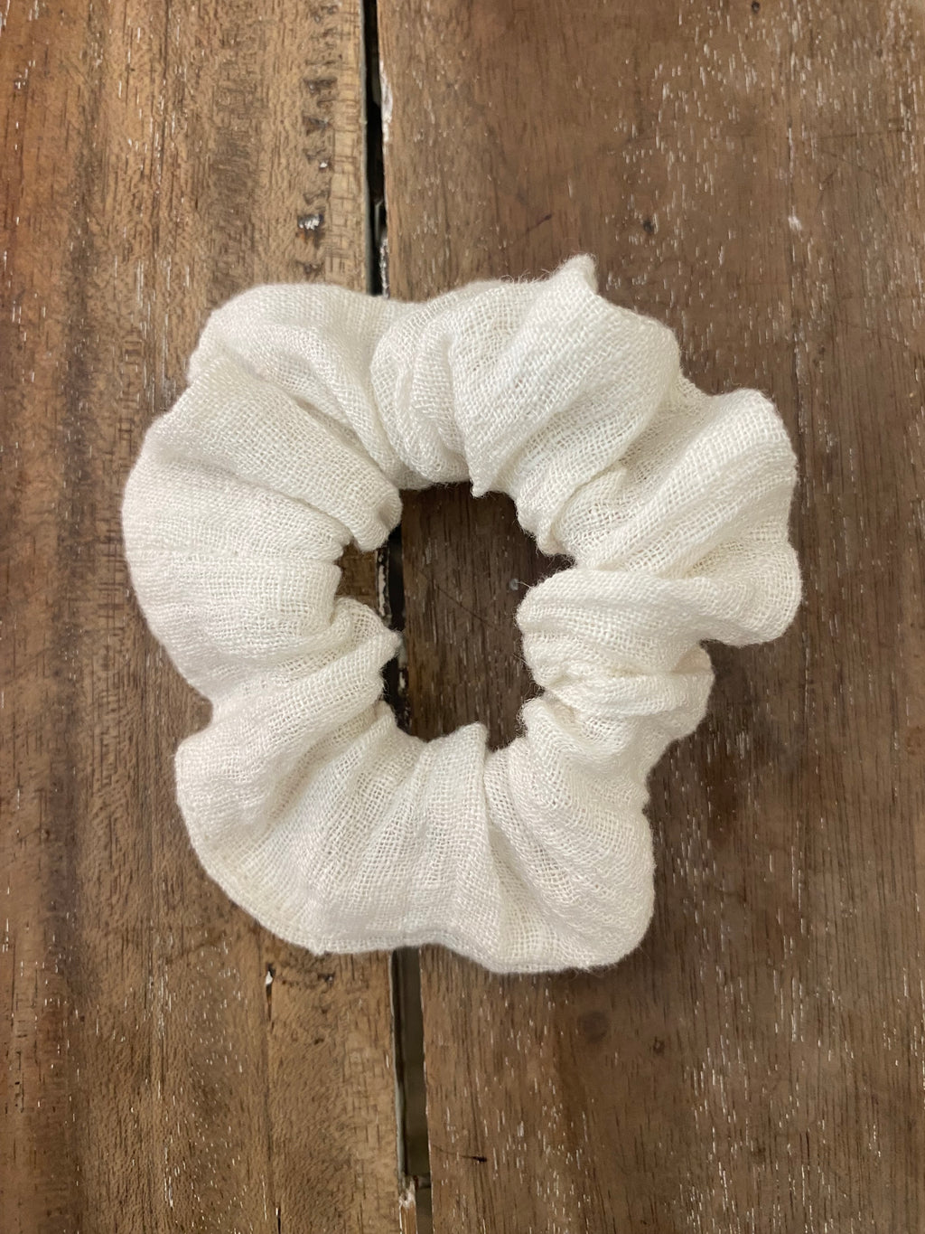 French Linen scrunchie
