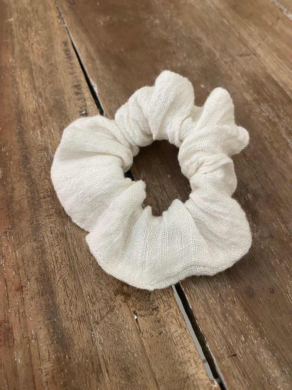 French Linen scrunchie