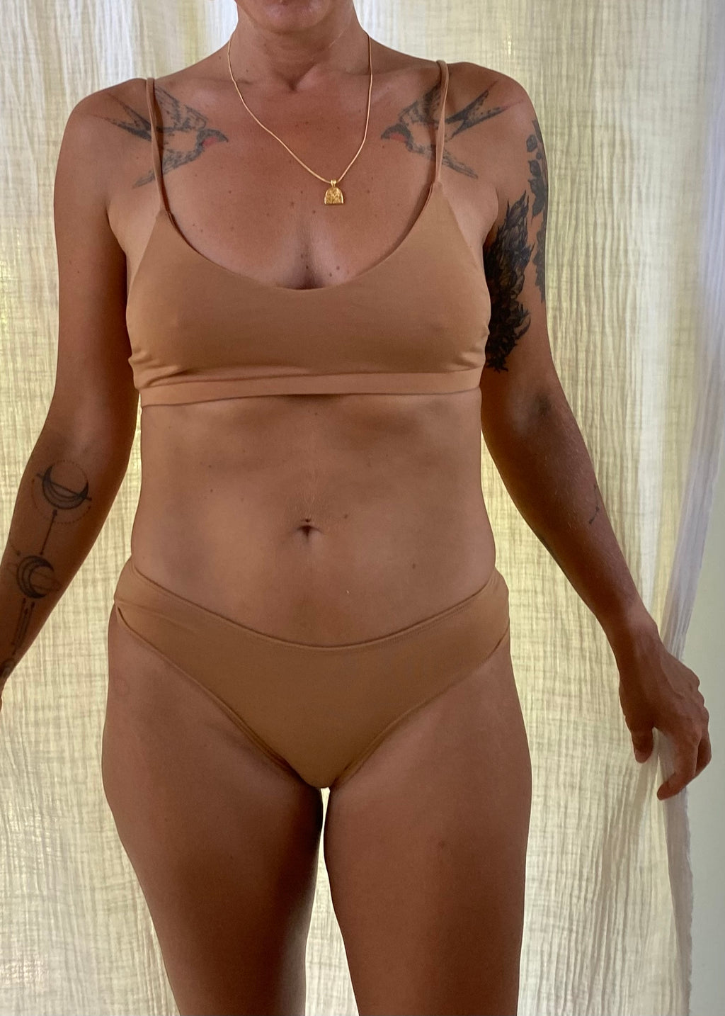 Eco pants toffee