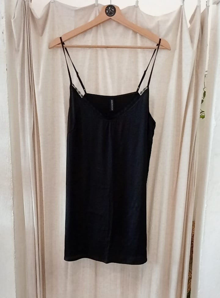 eco satin cami slip