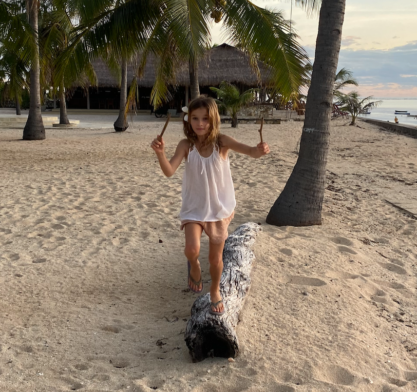 Kids beach dress
