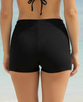 eco rib shorts black