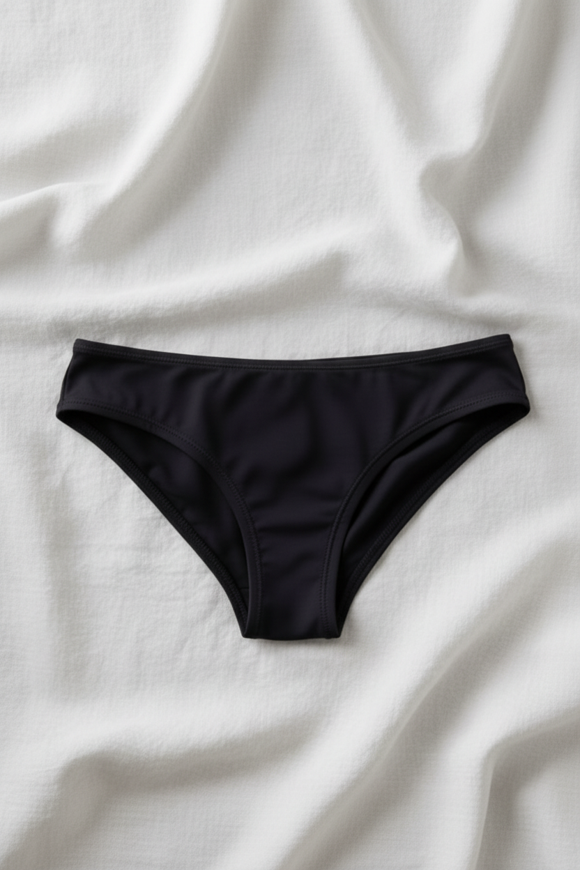 organic cotton pants black