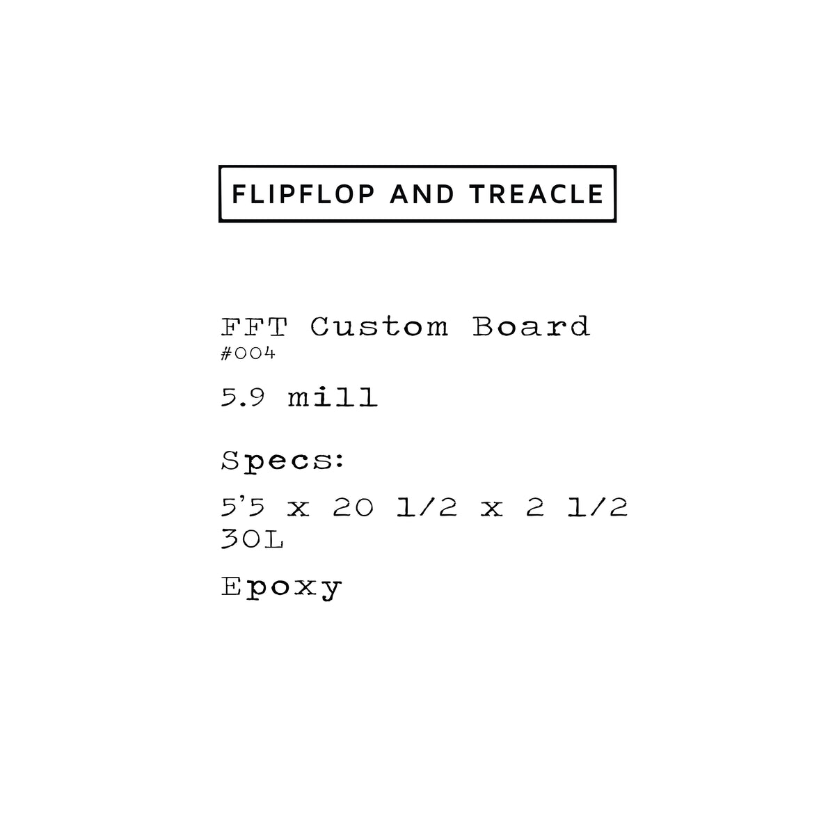 Surfboard - Fish