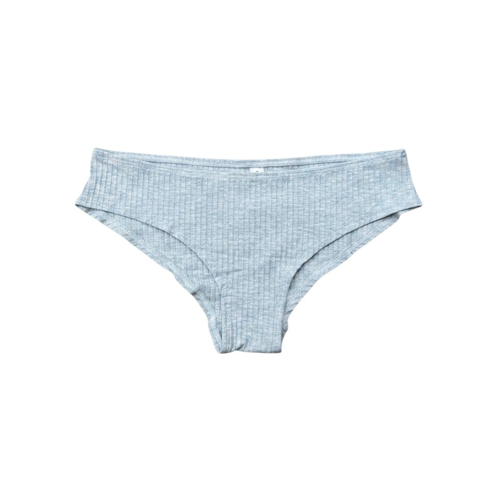 Flipflop and Treacle slate grey eco rib pants made from wood pulp, natural and breathable.