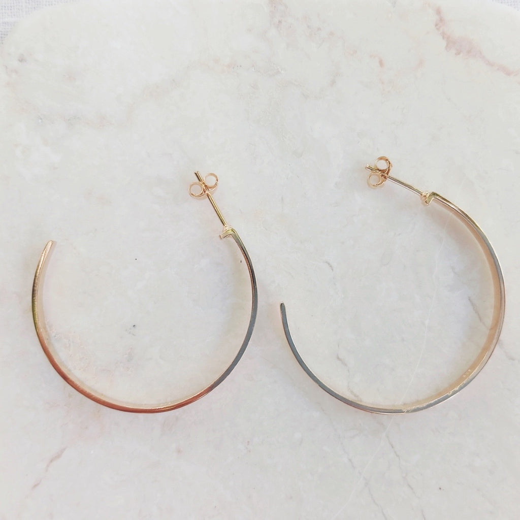 CALLAKAII EARRINGS - Lagoon - gold