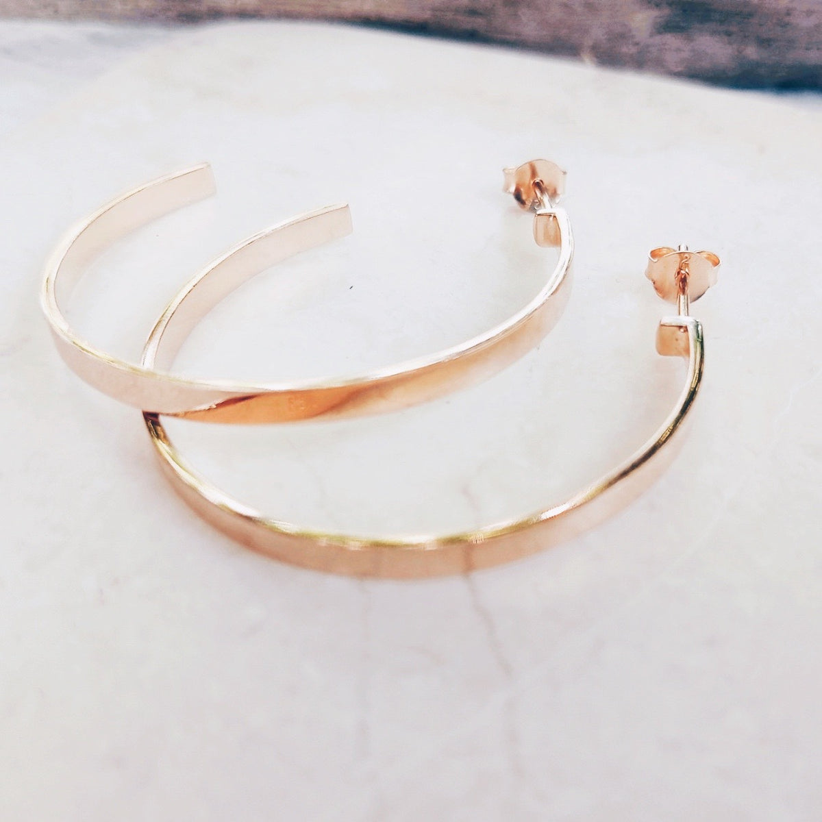 CALLAKAII EARRINGS - Lagoon - gold