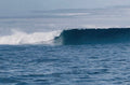 Indo postcard - rote wave
