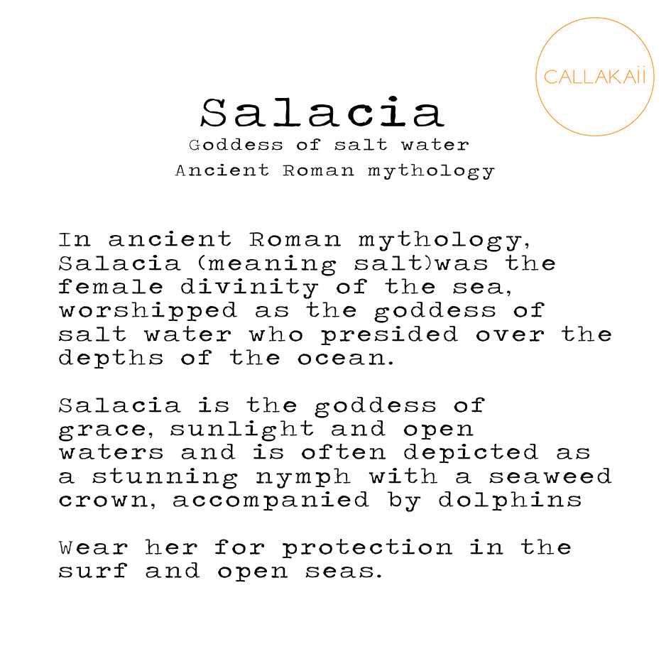 CALLAKAII pendant - Salacia - gold