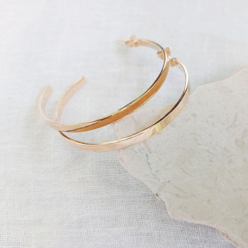 CALLAKAII EARRINGS - The Blue - gold