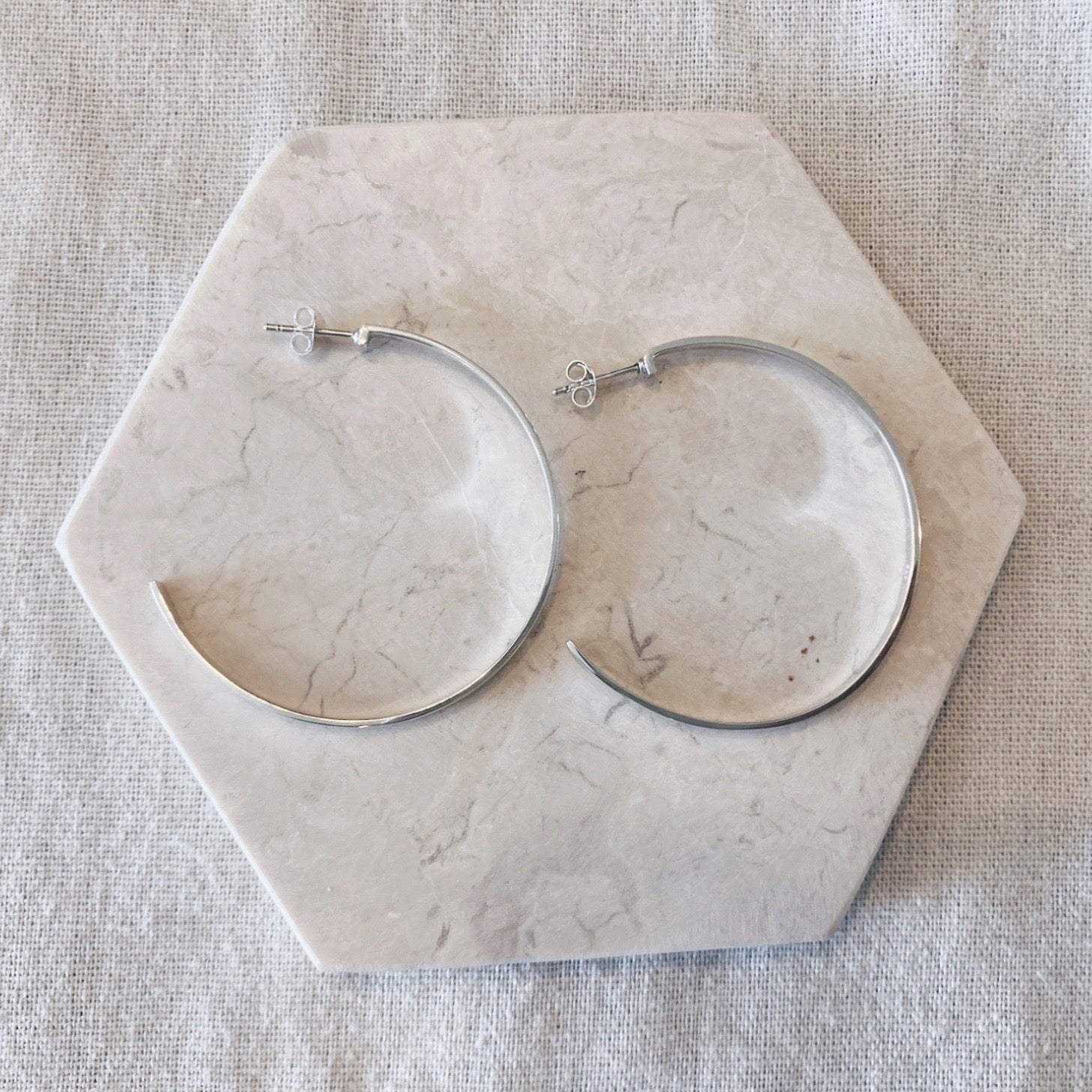 CALLAKAII EARRINGS - The Blue - silver