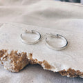 CALLAKAII EARRINGS - Tide - silver
