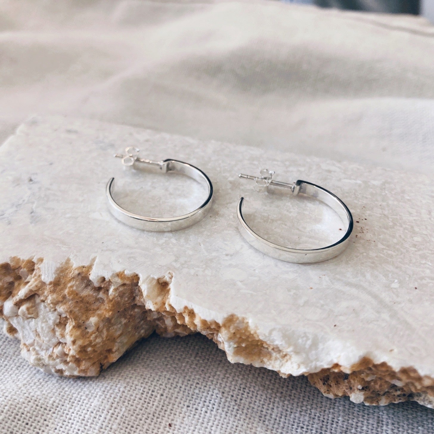 CALLAKAII EARRINGS - Tide - silver