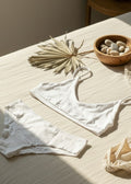 organic cotton pants white