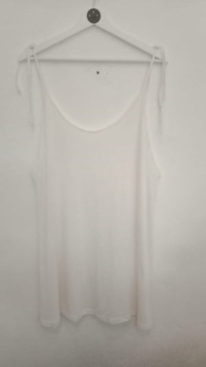 Low back linen tencel slip